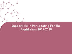 Support Me In Participating For The Jagriti Yatra 2019-2020