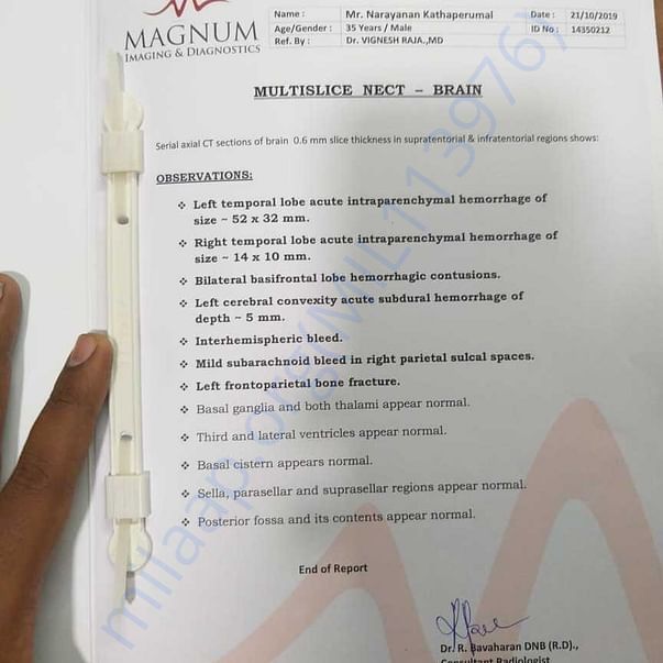 Medical Report