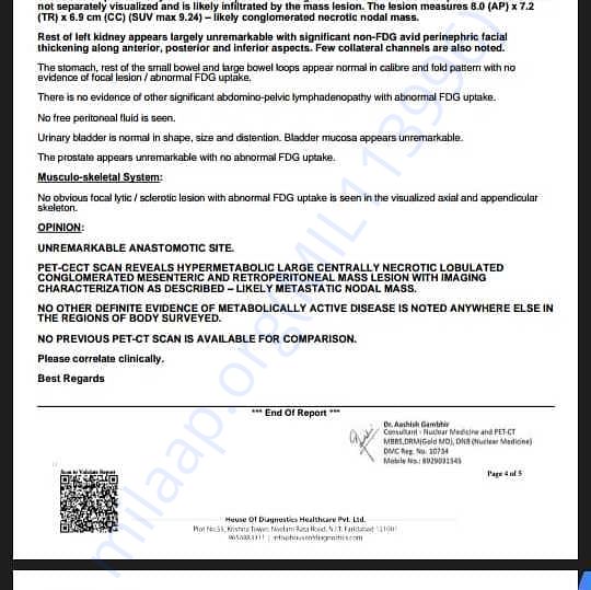 Medical Report