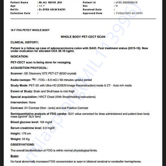 Medical Report