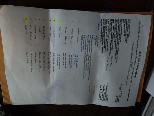Hospital bill