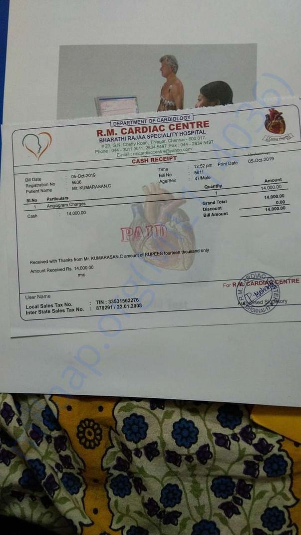 Hospital bill