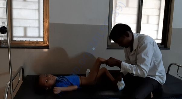 I cleaned SAMARTH in the hospital