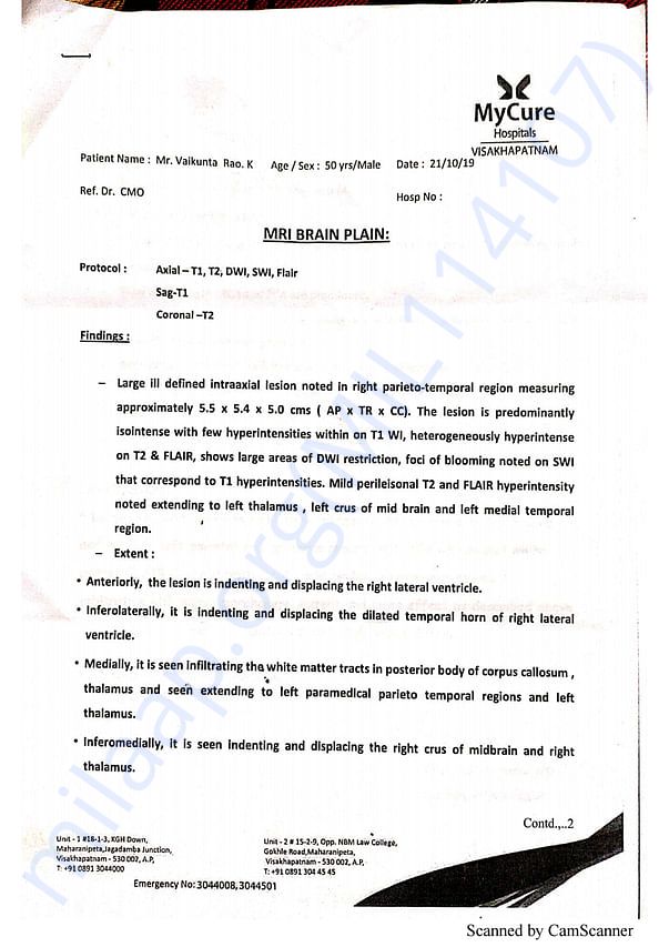 Medical Report