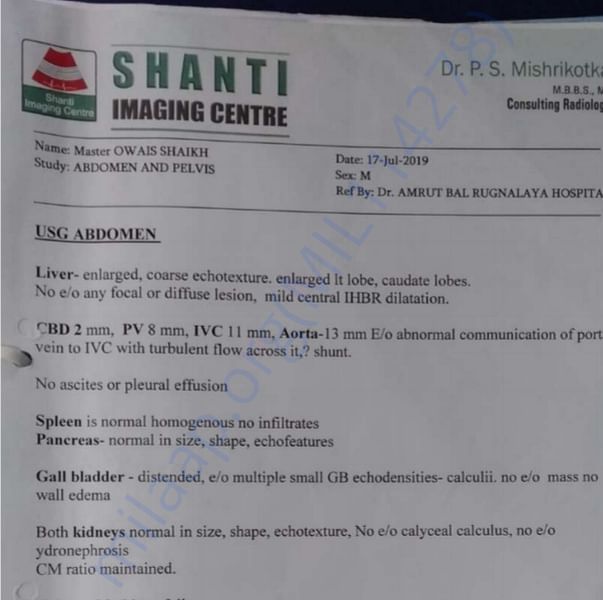 Medical Report