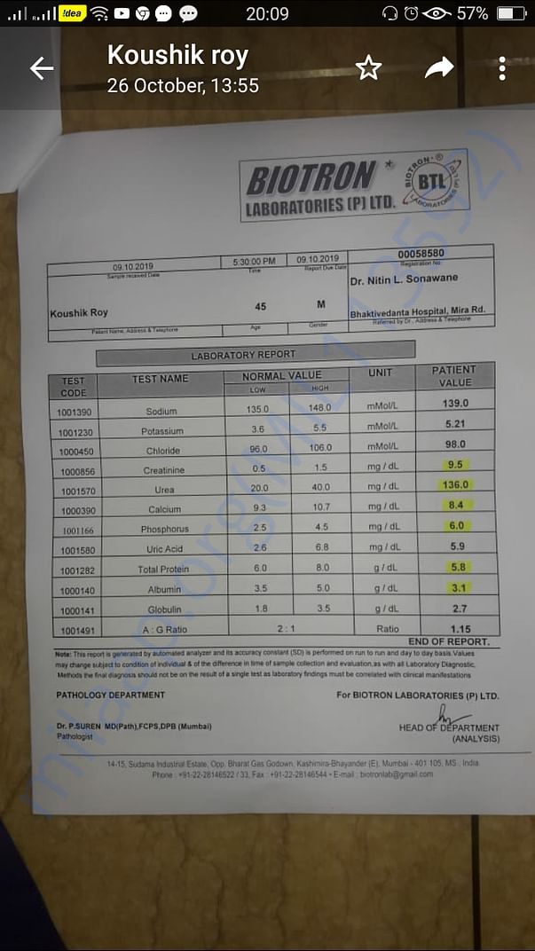 Medical Report
