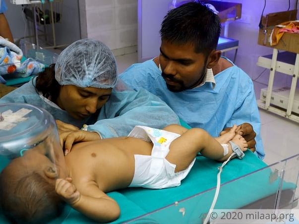 Help Vidya's Baby Recover From Acute Pneumonia