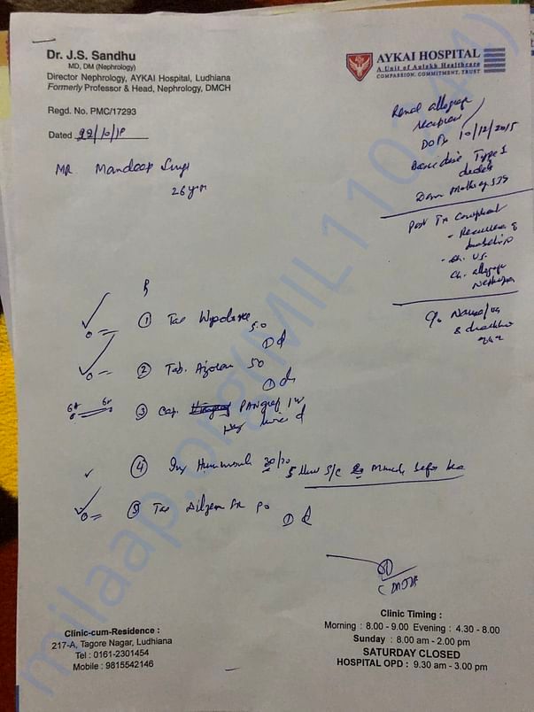 Dr notes