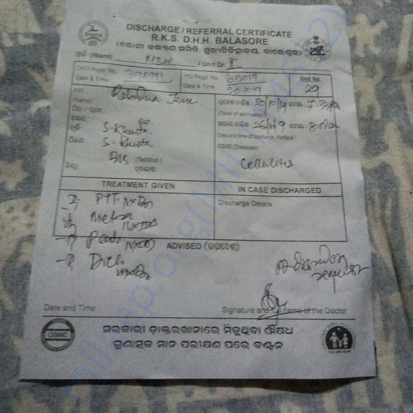 Medical Report