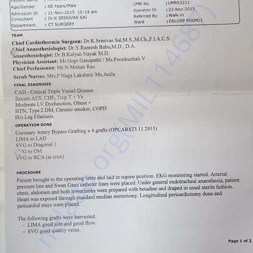 Medical Report