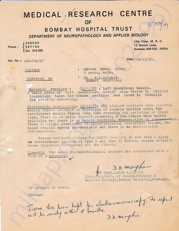 Medical Report