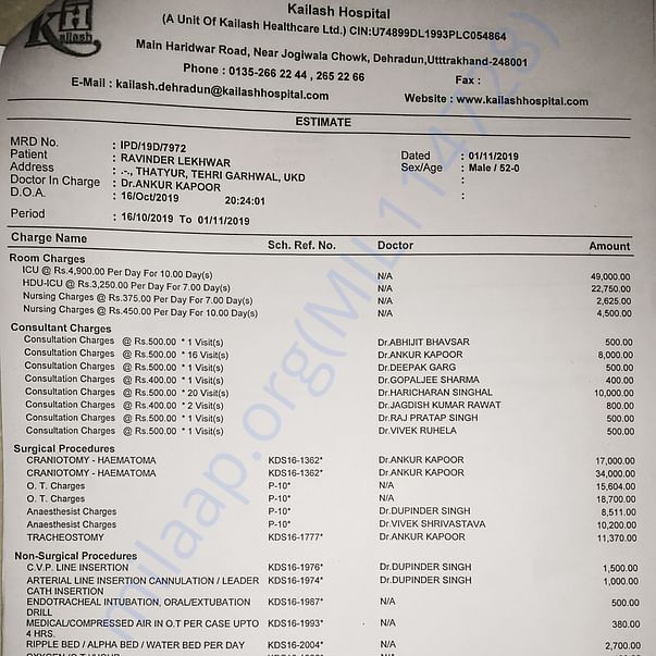 Estimation Letter
