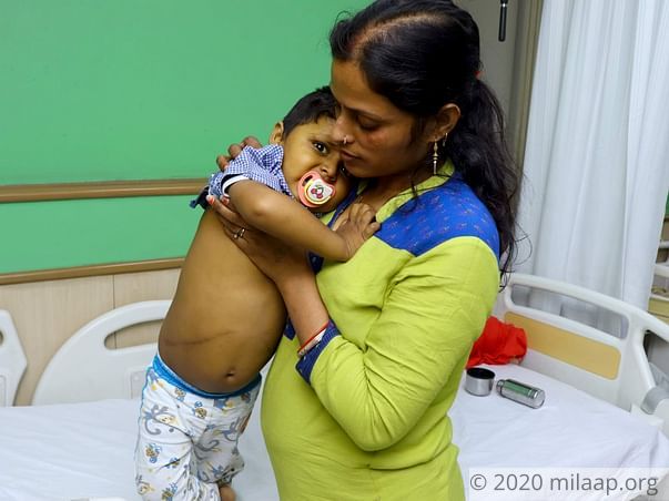 Atharv may die without an urgent Liver Transplant