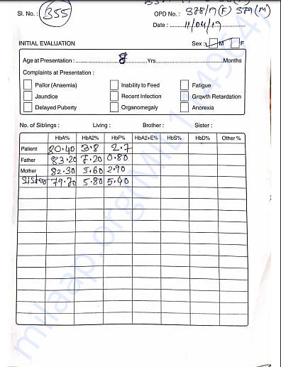 Hospital prescription