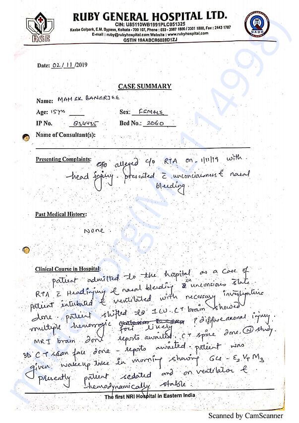 Medical Report