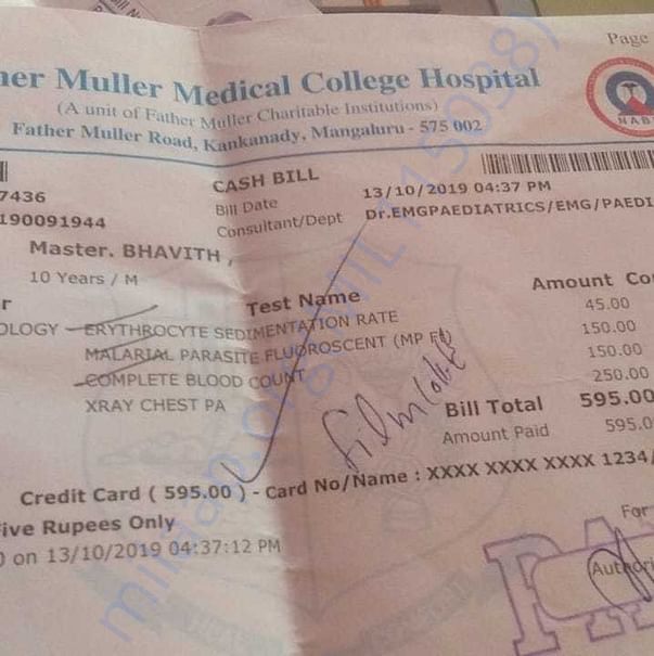 Medical Bill