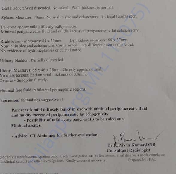 Medical Report