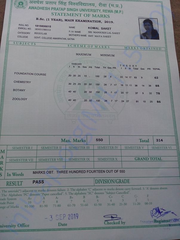 Education certificate