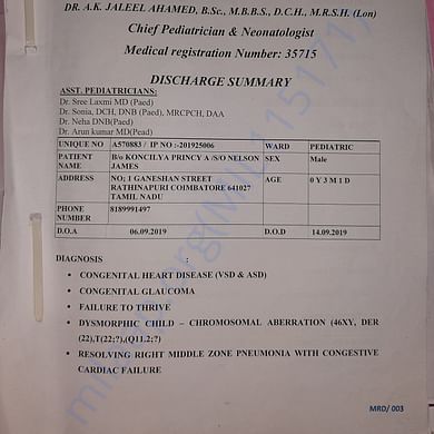 Medical Report