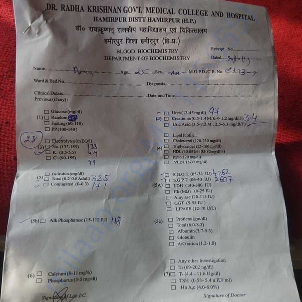 Medical Report