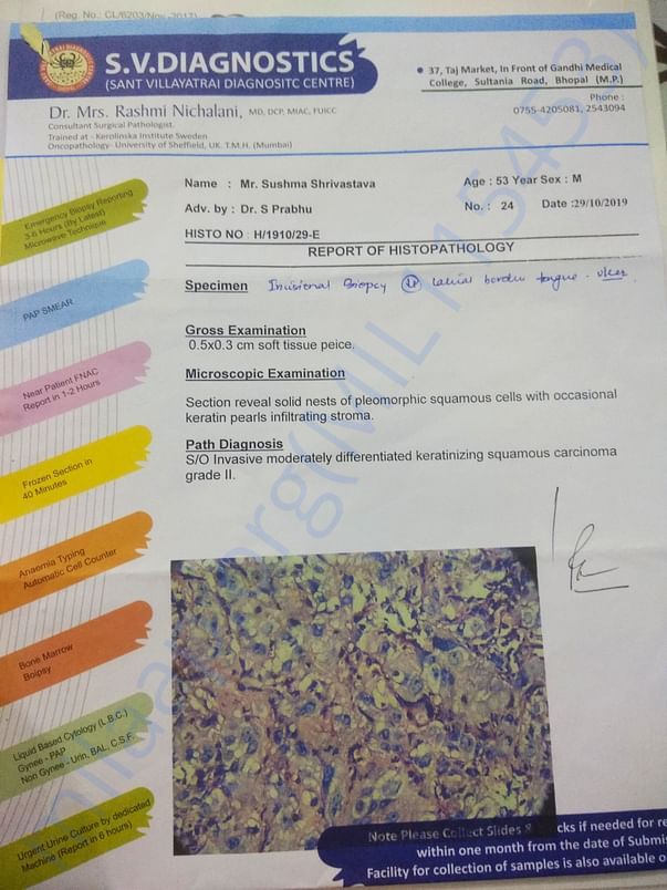 biopsy report
