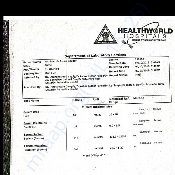 Medical Report