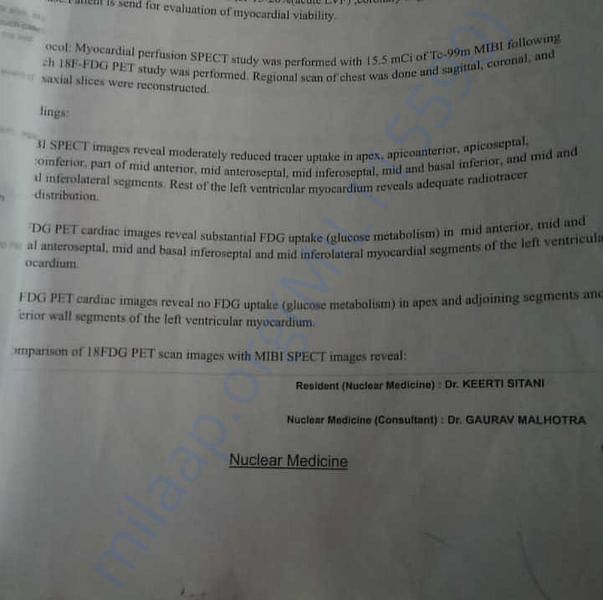 Medical Report