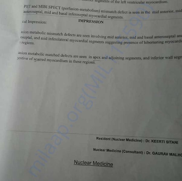 Medical Report
