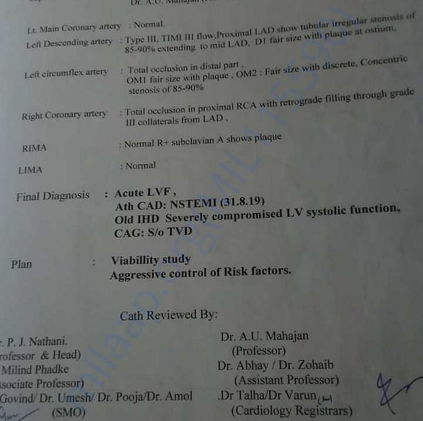 Medical Report