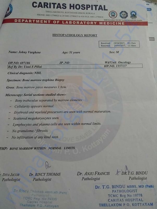 Histopathology Report