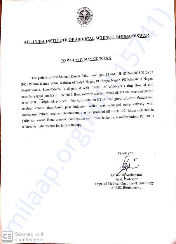medical report