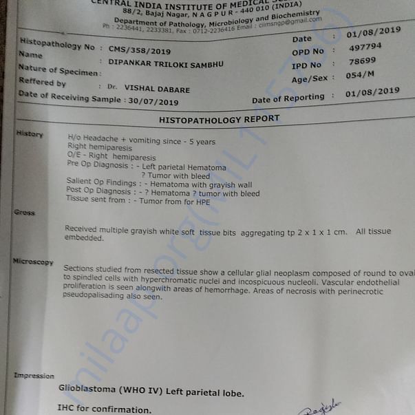Medical Report