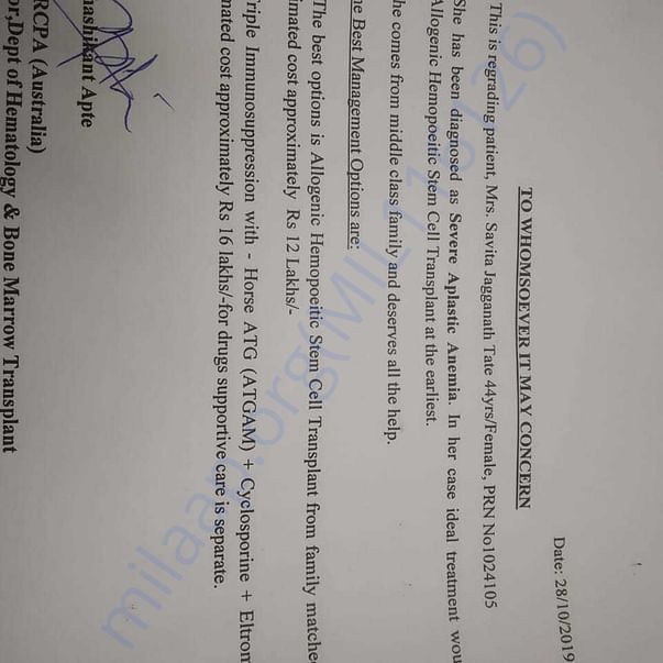 Estimation Letter