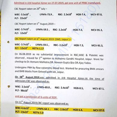 Medical Report