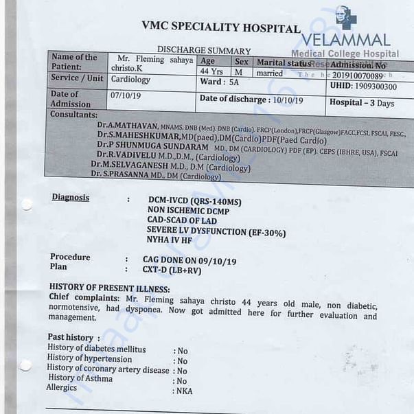 Medical Report