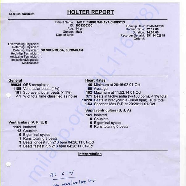 Medical Report