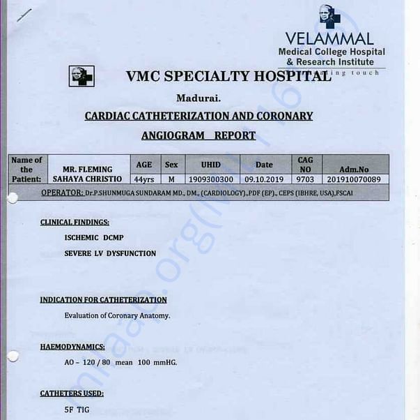 Medical Report