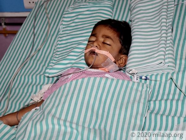 Mohammed Ayan is battling for his life in ICU and need help