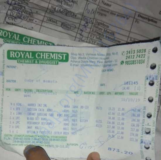 Medical Bill