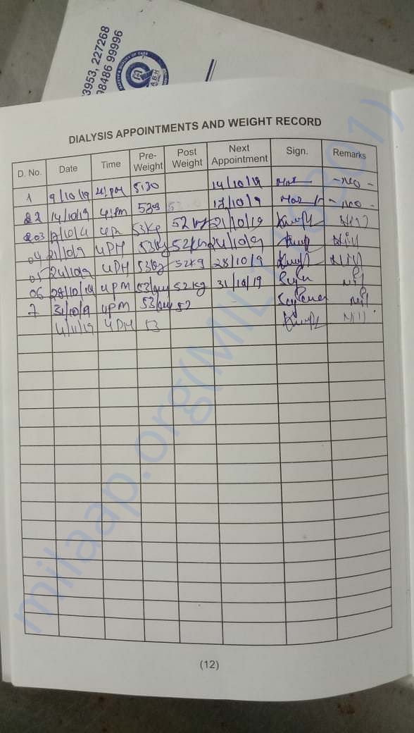 medical report
