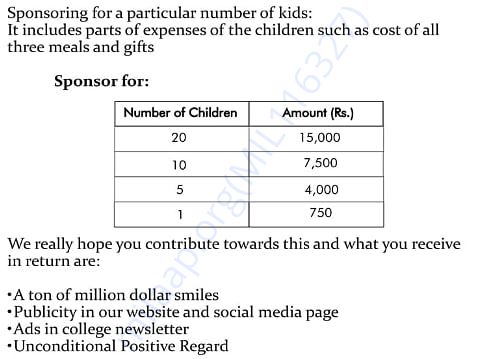 A small donation for a million dollar smile.