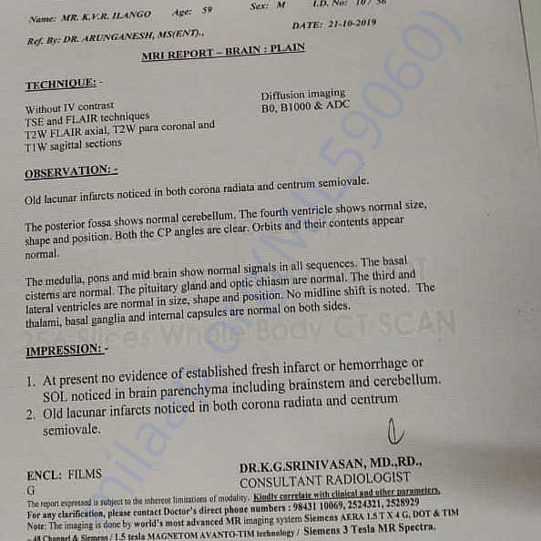Medical Report