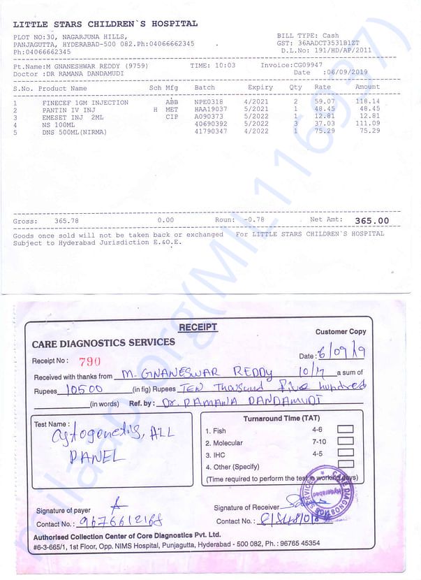 Medicines and Diagnosis Reports