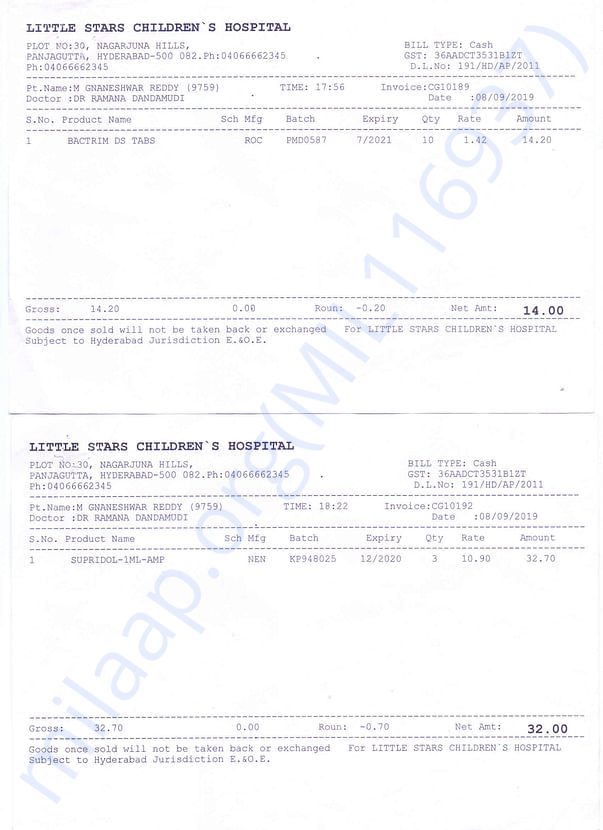 Medical Bill