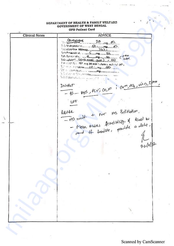 Medical Bill