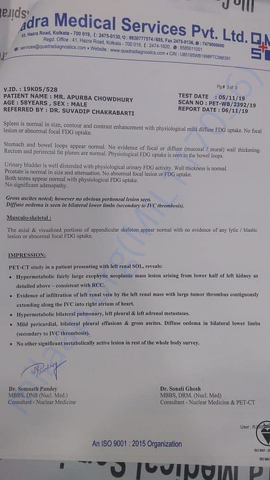 PET SCAN Report PG3