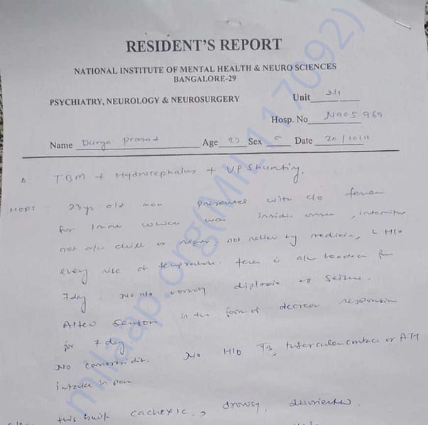 Medical Report
