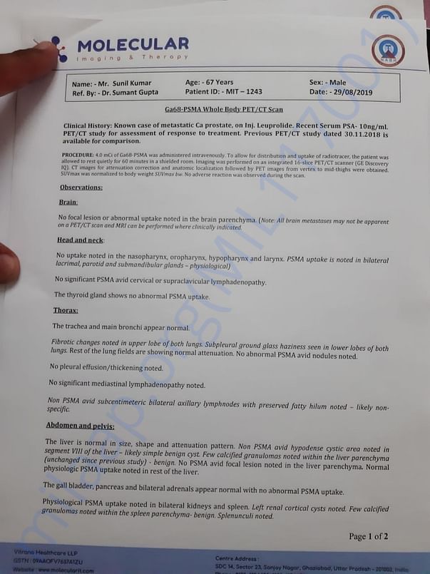 medical report