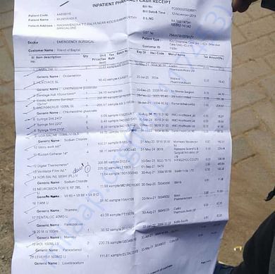Medical Bill