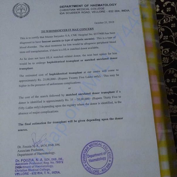 Medical Report